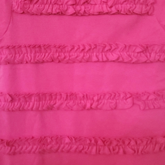 NWT New Gymboree Pink Ruffle Front Short Sleeve Top Tee Toddler Girls Size 3T - Picture 4 of 6